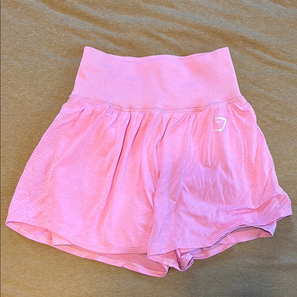 Gymshark Women's Pink Athletic Shorts